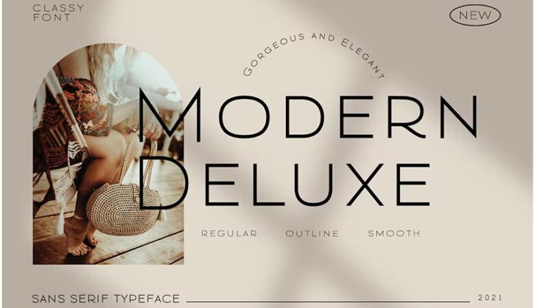Modern Deluxe Font