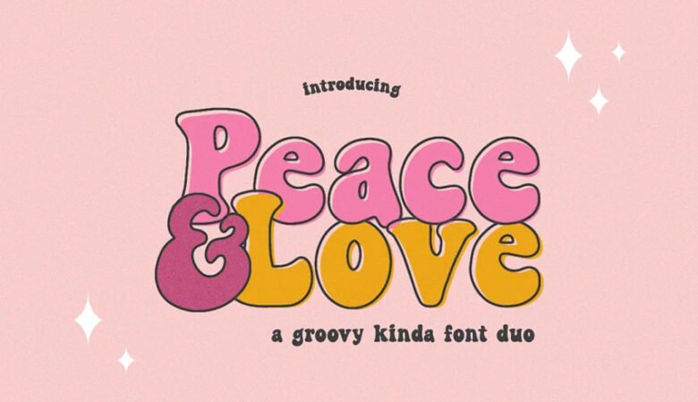 Peace and Love Font
