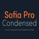 Sofia Pro Condensed Font