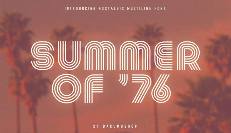 Summer of 76 Font