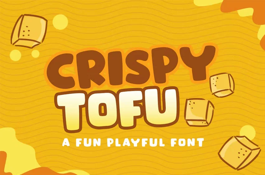 Crispy Tofu Font