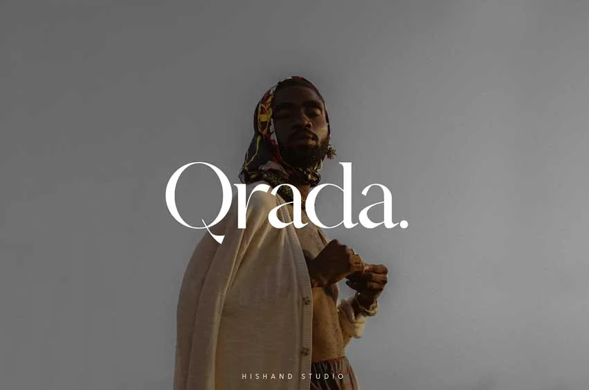 Qrada Font