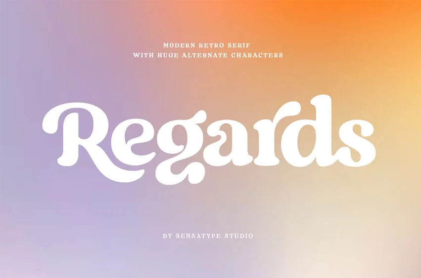 Regards Font