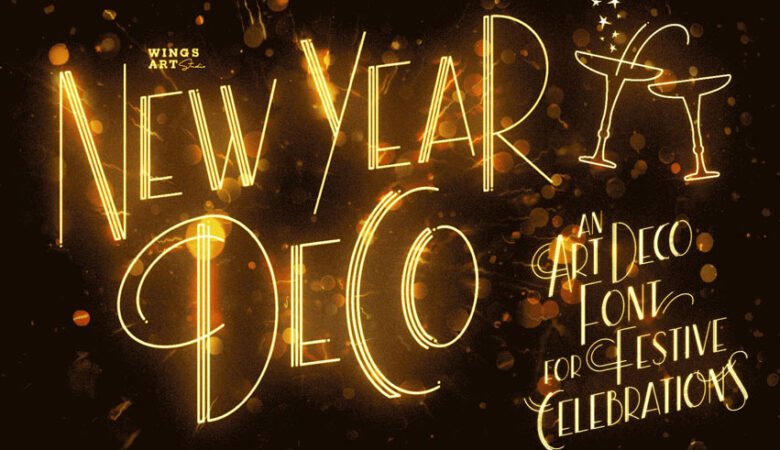 New Year Deco Font