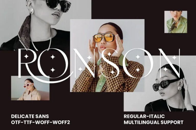 Ronson Font - DaFont File