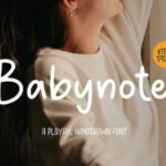 Babynotes Font