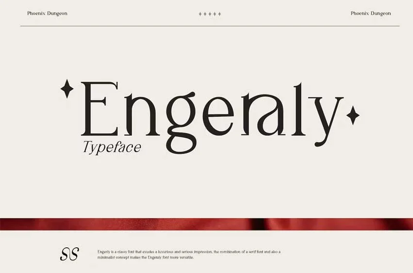 Engeraly Typeface