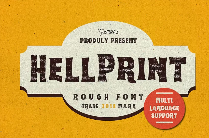 Helprint Typeface