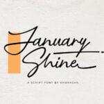 January Shine Font