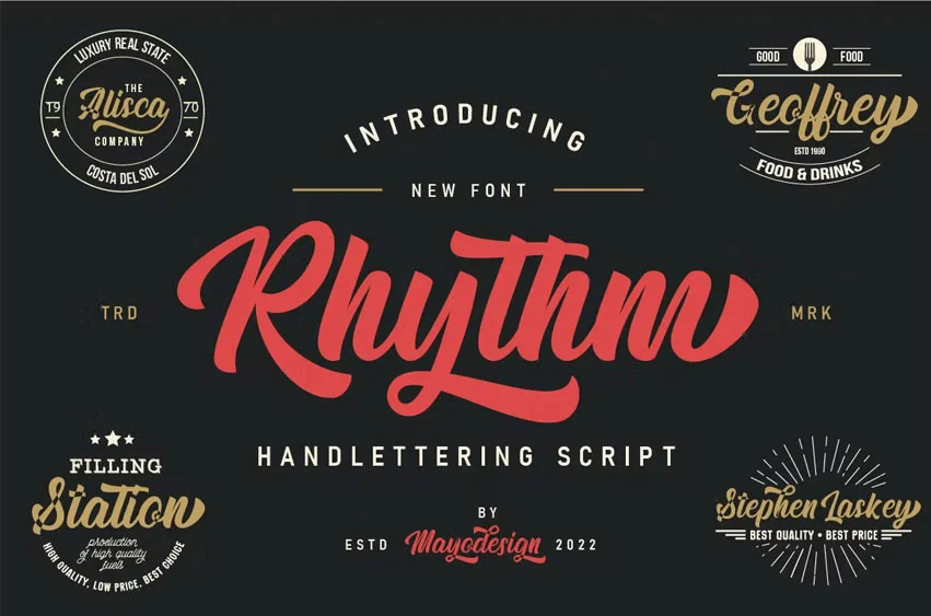 Rhythm Font