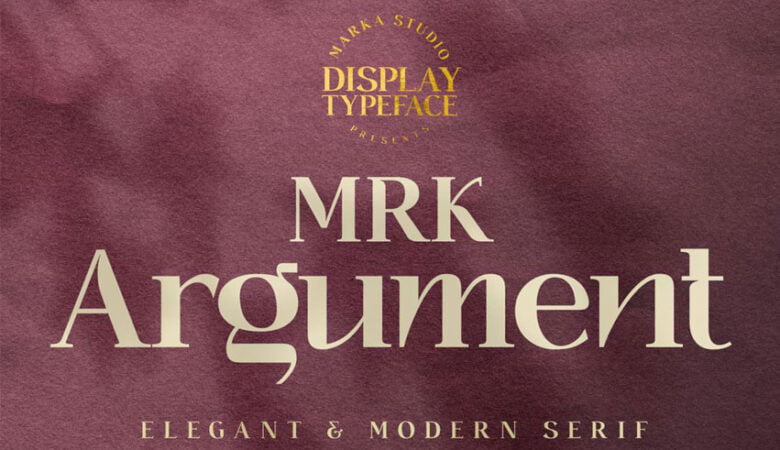 MRK Argument Font