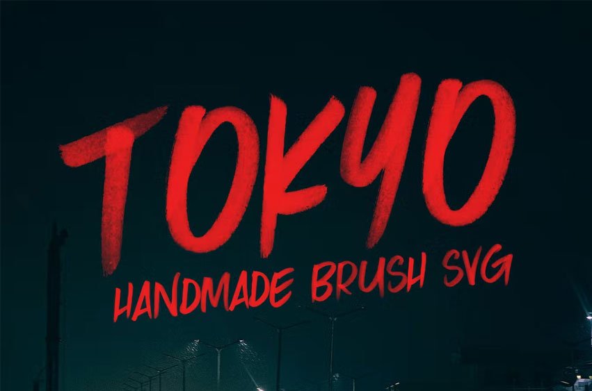 Tokyo Brush Font