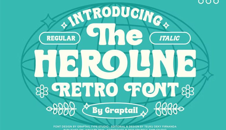 Heroline Font