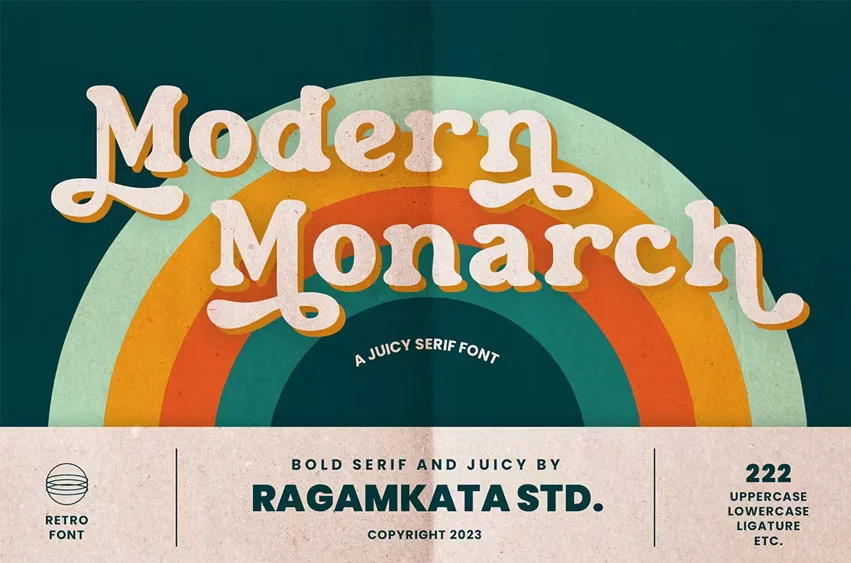 Modern Monarch Font