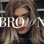Brown Font