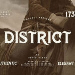 District Font