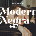 Modern Negra Font