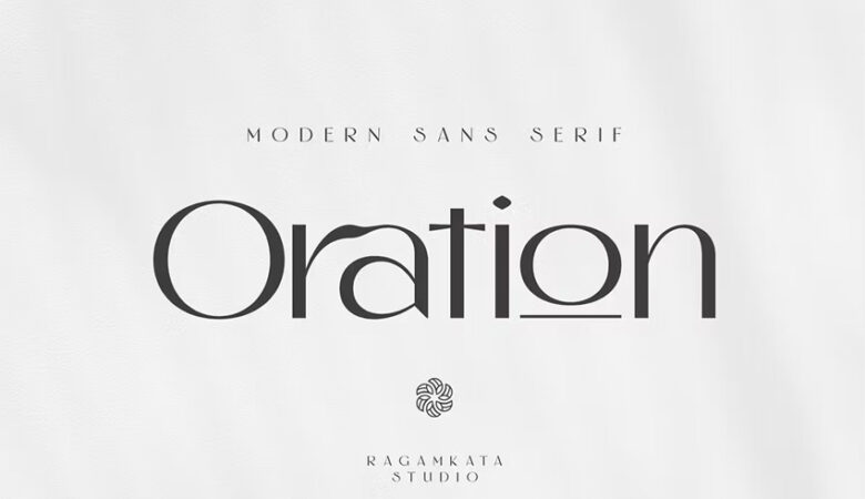 Oration Font