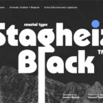 Stagheiz Black Font