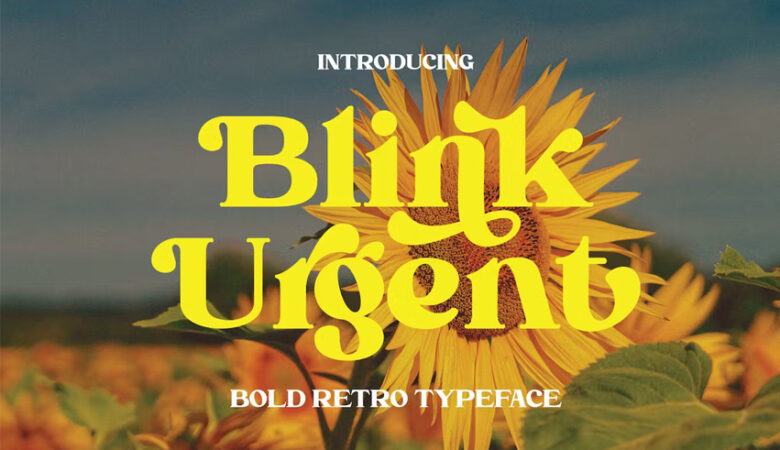 Blink Urgent Font