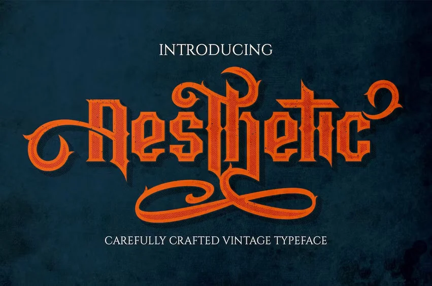 Aesthetic Font