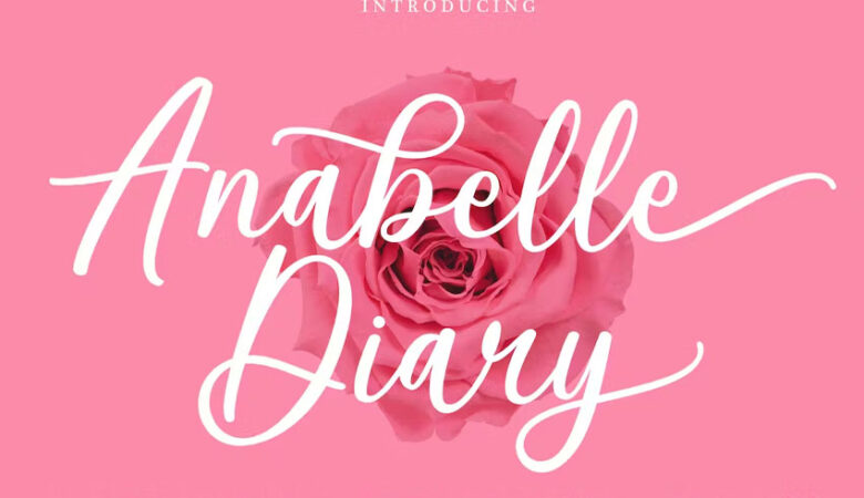 Anabelle Diary Font