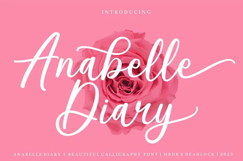 Anabelle Diary Font