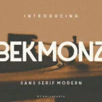 Bekmonz Font