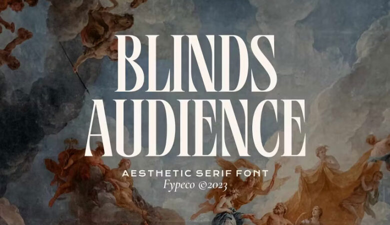 Blinds Audience Font