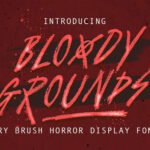 Bloody Grounds Font