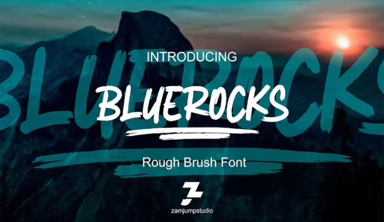 Bluerocks Font