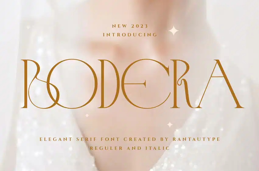 Bodera Font