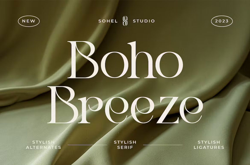 Boho Breeze Font