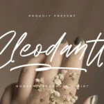 Cleodantto Font