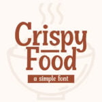 Crispy Food Font