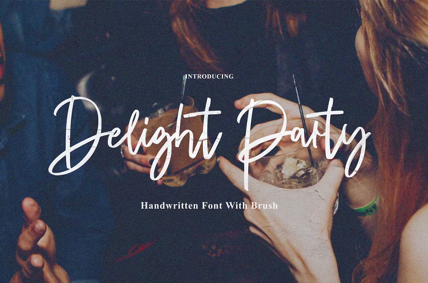 Delight Party Font