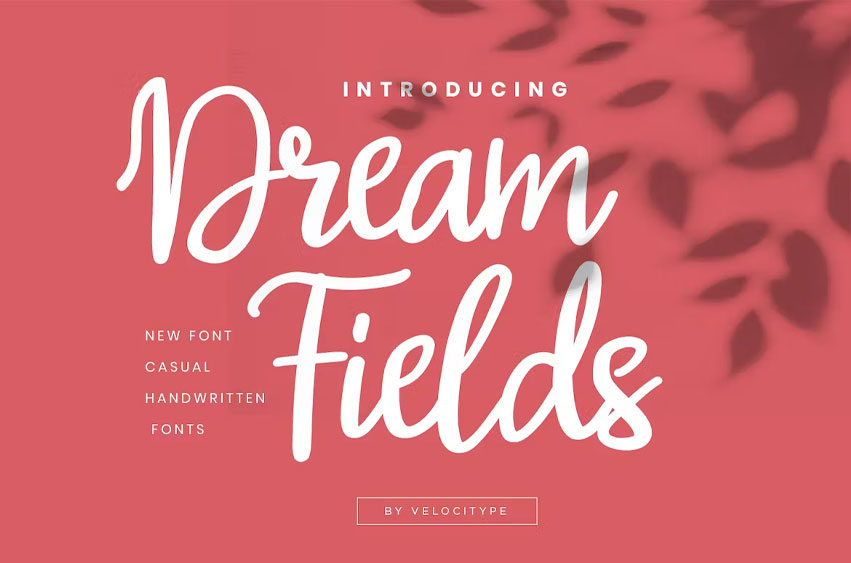 Dream Fields Font