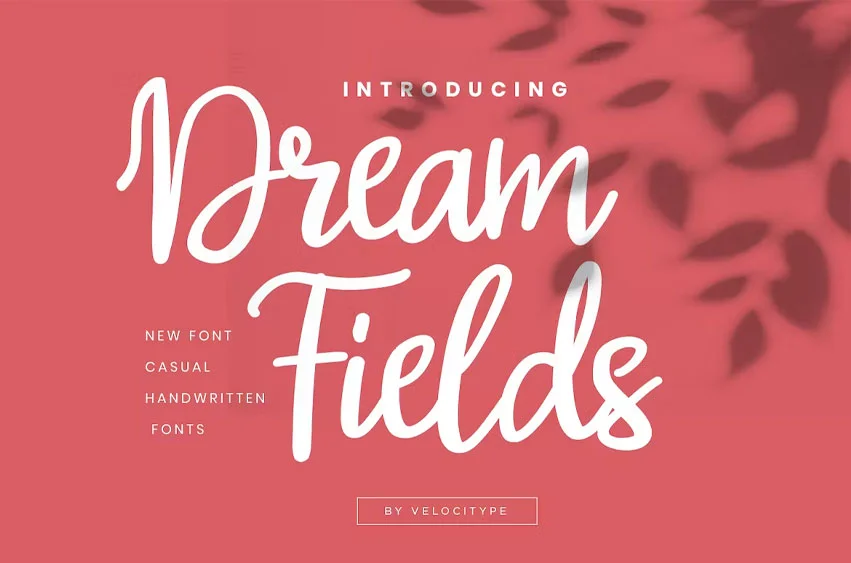 Dream Fields Font
