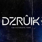 Dzruik Y2K Font