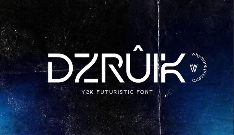 Dzruik Y2K Font