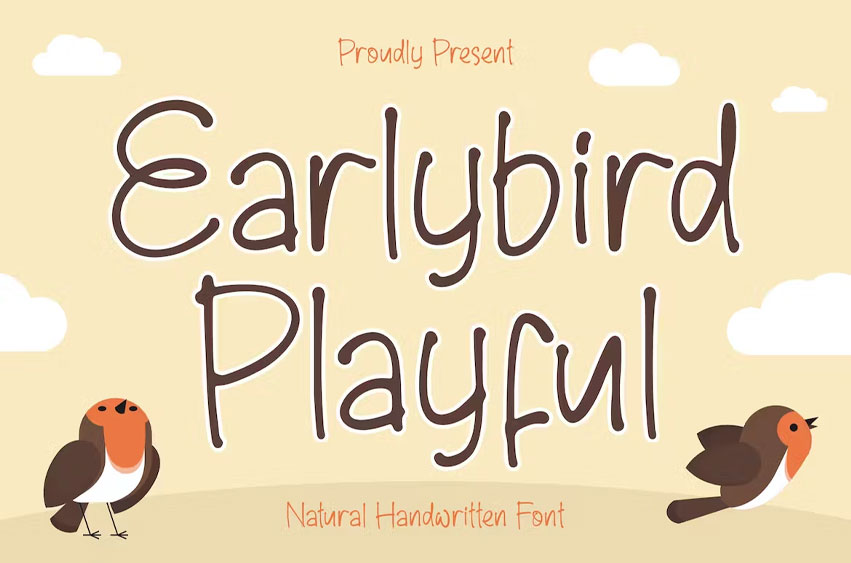 Earlybird Playful Font