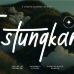 Estungkala Font