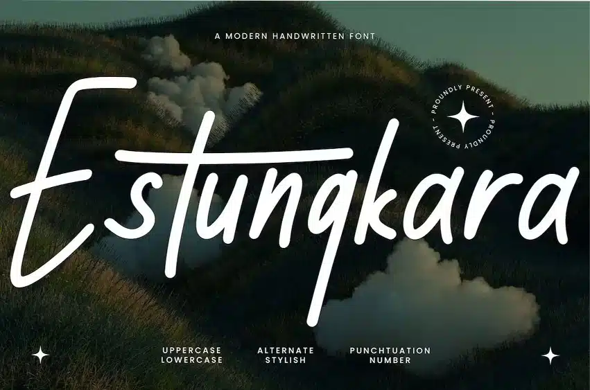 Estungkala Font