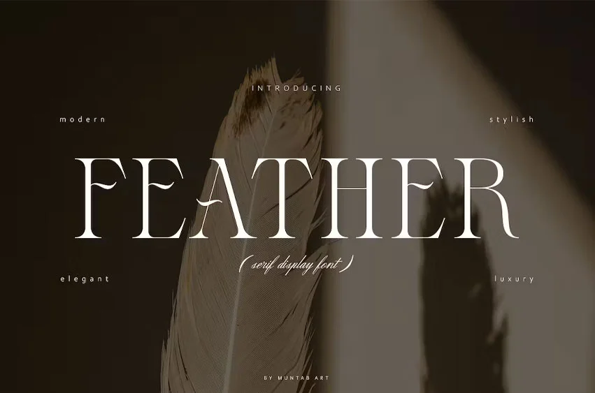 Feather Font