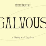 Galvous Font