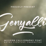 Genyallic Font