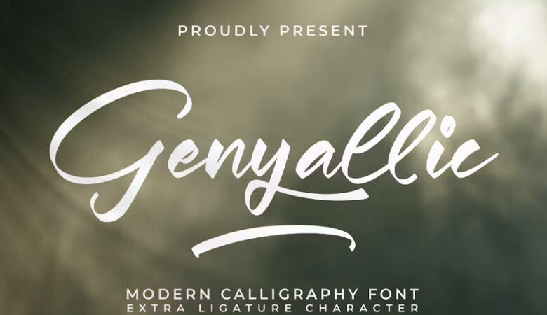 Genyallic Font
