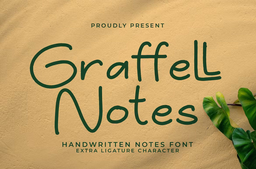 Graffell Notes Font
