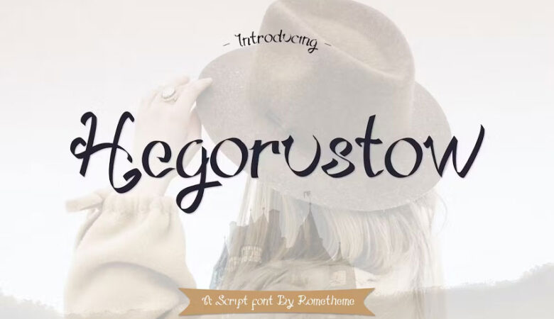 Hegorustow Font