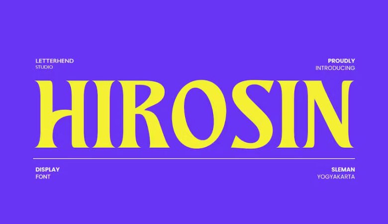 Hirosin Font